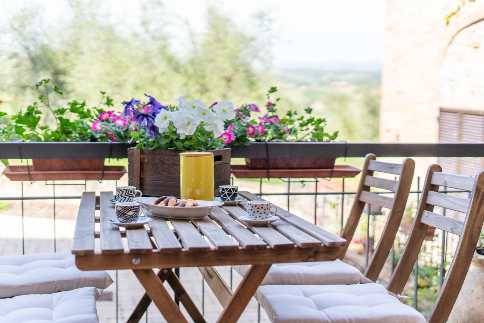 Poggio Nociano Apartment เซียนา ภายนอก รูปภาพ